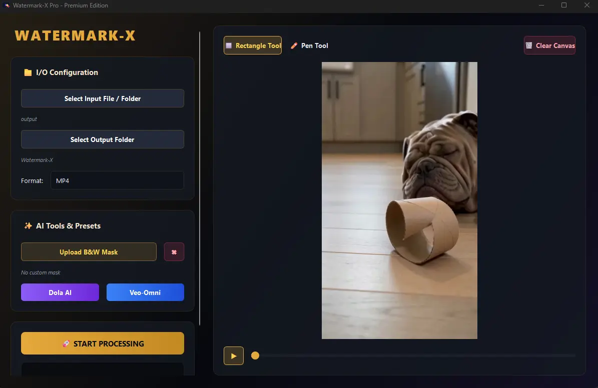 AI Video Watermark Remover